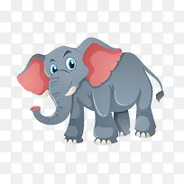卡通可爱大象免抠素材-空若网 卡通可爱大象免抠素材-空若网