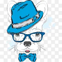 时尚素描动物矢量素材-空若网 时尚素描动物矢量素材-空若网