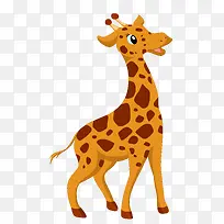 矢量长颈鹿素材-空若网 矢量长颈鹿素材-空若网