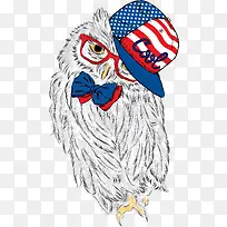 时尚素描动物们创意矢量素材-空若网 时尚素描动物们创意矢量素材-空若网