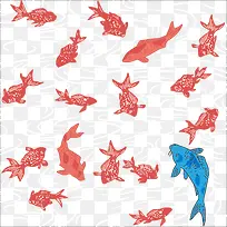 18款各式各样动物矢量素材-空若网 18款各式各样动物矢量素材-空若网