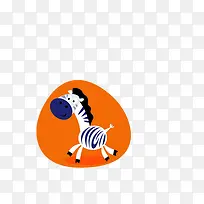 可爱的小斑马-空若网 可爱的小斑马-空若网