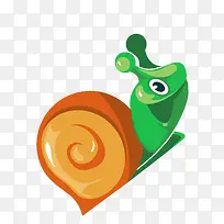 矢量蜗牛素材-空若网 矢量蜗牛素材-空若网