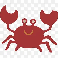 可爱卡通螃蟹-空若网 可爱卡通螃蟹-空若网