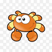 可爱卡通螃蟹-空若网 可爱卡通螃蟹-空若网