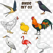 矢量动物素材-空若网 矢量动物素材-空若网