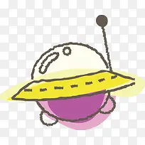 可爱卡通飞船-空若网 可爱卡通飞船-空若网