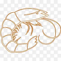 可爱卡通龙虾-空若网 可爱卡通龙虾-空若网