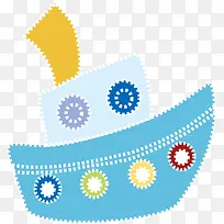 可爱卡通小船-空若网 可爱卡通小船-空若网