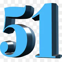 蓝色节日立体数字五一-空若网 蓝色节日立体数字五一-空若网