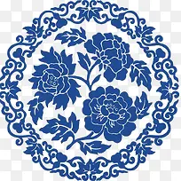 蓝色插画-空若网 蓝色插画-空若网