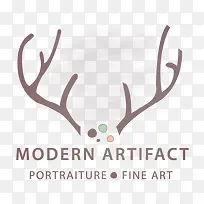 矢量圣诞节鹿角-空若网 矢量圣诞节鹿角-空若网