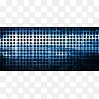 蓝色璀璨光点背景banner-空若网 蓝色璀璨光点背景banner-空若网