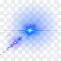 白色光点蓝色光云素材-空若网 白色光点蓝色光云素材-空若网