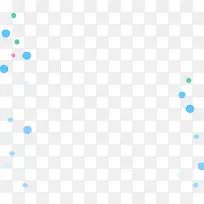 蓝色漂浮装饰光点-空若网 蓝色漂浮装饰光点-空若网