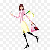 时尚拎包女人-空若网 时尚拎包女人-空若网