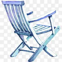 手绘凳子夏天插画-空若网 手绘凳子夏天插画-空若网