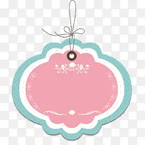 可爱标签背景素材-空若网 可爱标签背景素材-空若网