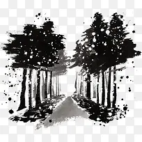 水彩墨-空若网 水彩墨-空若网