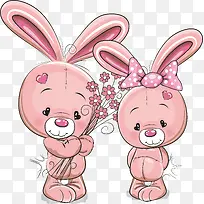 卡通小兔设计-空若网 卡通小兔设计-空若网