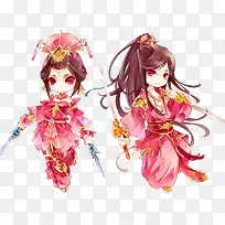 可爱武侠少女-空若网 可爱武侠少女-空若网