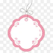 粉色标签背景素材-空若网 粉色标签背景素材-空若网