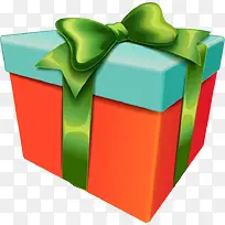 卡通橙色礼盒七夕情人节-空若网 卡通橙色礼盒七夕情人节-空若网