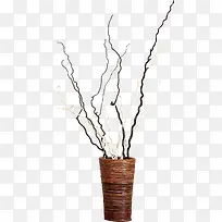 黑色树枝室内装饰-空若网 黑色树枝室内装饰-空若网