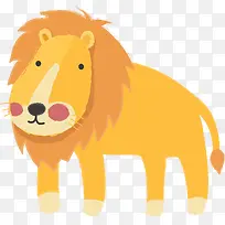 可爱卡通动物狮子-空若网 可爱卡通动物狮子-空若网