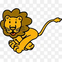 卡通动物狮子-空若网 卡通动物狮子-空若网