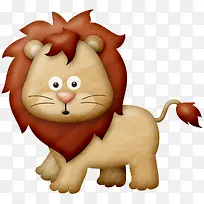 卡通可爱小狮子-空若网 卡通可爱小狮子-空若网