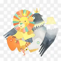 水彩装饰-空若网 水彩装饰-空若网