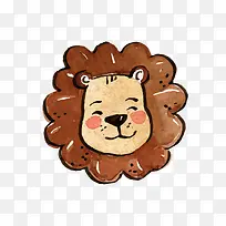 狮子卡通矢量素材-空若网 狮子卡通矢量素材-空若网