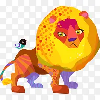 矢量卡通狮子-空若网 矢量卡通狮子-空若网