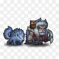 卡通白色狮子-空若网 卡通白色狮子-空若网