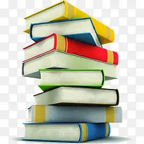 教师节彩色卡通书本-空若网 教师节彩色卡通书本-空若网