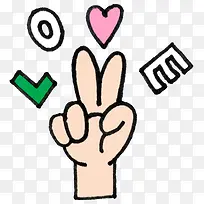 卡通版的手指-空若网 卡通版的手指-空若网