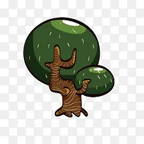 树纹理笔刷-空若网 树纹理笔刷-空若网