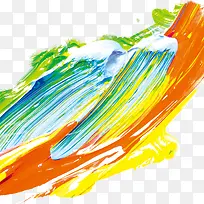 彩色笔刷不规则-空若网 彩色笔刷不规则-空若网