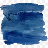 深蓝色水彩效果-空若网 深蓝色水彩效果-空若网