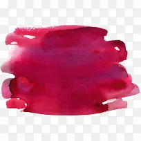 酒红色水彩效果-空若网 酒红色水彩效果-空若网