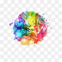 彩色泼墨-空若网 彩色泼墨-空若网