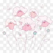 手绘花卉-空若网 手绘花卉-空若网