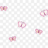 手绘蝴蝶漂浮-空若网 手绘蝴蝶漂浮-空若网