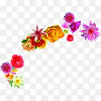 彩色春天促销花朵-空若网 彩色春天促销花朵-空若网