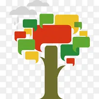 创意季节树木-空若网 创意季节树木-空若网