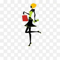 时尚欢乐绿色美女人物-空若网 时尚欢乐绿色美女人物-空若网