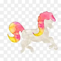 彩色水墨马-空若网 彩色水墨马-空若网