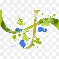 彩色喷溅-空若网 彩色喷溅-空若网