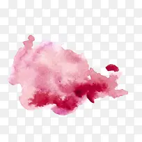 红色水彩墨迹-空若网 红色水彩墨迹-空若网